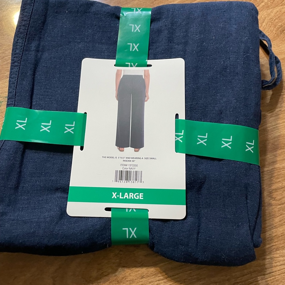 Briggs New York Navy Relaxed Pants